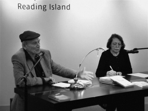 Bernardo Kucinski und Sarita Brandt Präsentation des Romans K. oder Die verschwundene Tochter auf der Frankfurter Buchmesse im Herbst 2013 - Foto: privat